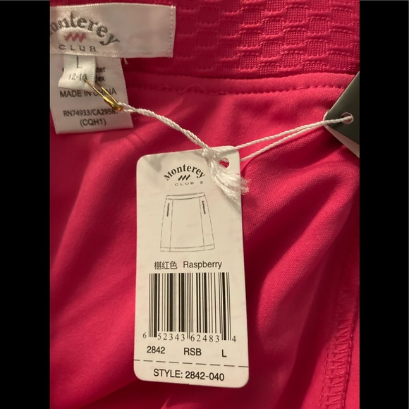 Monterey Club Dry Swing Moisture Wicking Golf Skort - Picture 11 of 11